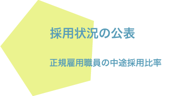 労働施策総合推進法に基づく中途採用比率の公表